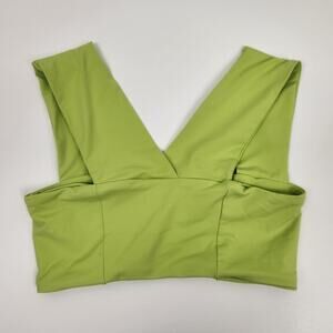 L*Space Parker Bikini Top in Green Size XS